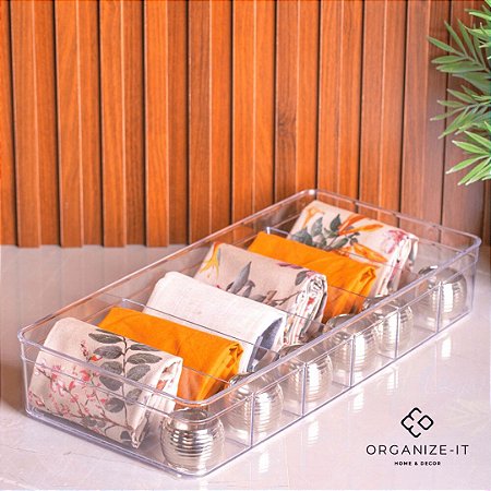 Org. Diamond Cristal com Divisórias 40x19x7 - Paramount 1750