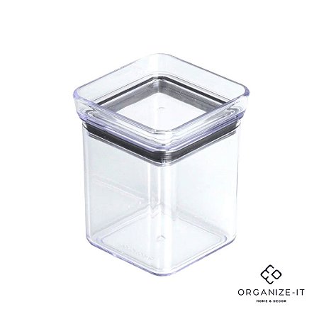 Mini Pote Hermético Lumini Quadrado 180ml - Paramount 1978