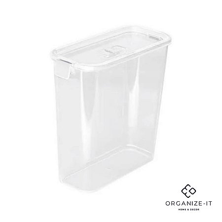 Pote Hermético Slim Multiuso Branco 3.390ml - Paramount 1785