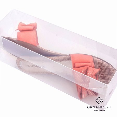 Caixa Organizadora Transparente 28x8,5x10,5cm 21087