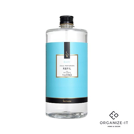 Refil para Água Perfumada Baby 1L Via Aroma 7898501764452