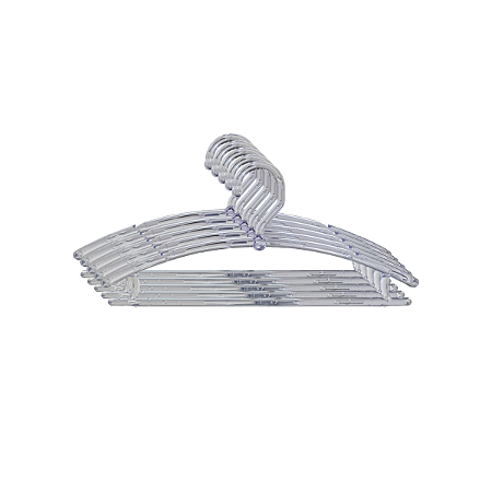 Kit 12 Cabides Acrílico 32261K + 1 Tira Vinco de brinde