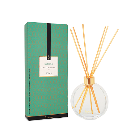 Difusor de Varetas Bamboo 200ml Via Aroma