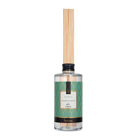 Difusor de Varetas Bamboo Refil 250ml Via Aroma