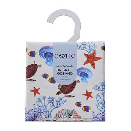 Sachê Perfumado Brisa Do Oceano 20g Via Aroma