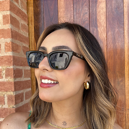Óculos de sol feminino Linda preto