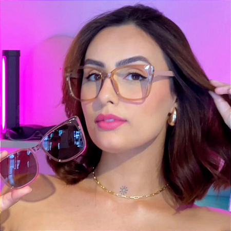 Kit perfeito - clipon marrom Translúcido Camile