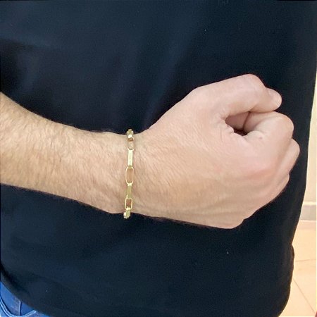 PULSEIRA ELO QUADRADO 4MM