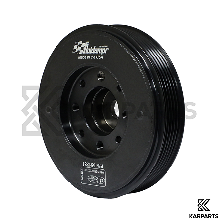 Polia Damper do Virabrequim Fluidampr 551231 Volkswagen Golf GTI Jetta GLI MK7 Audi A3 S3