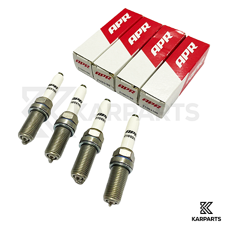 Jogo 4 Velas Ignição Grau 9 APR Iridium Pro Z1003100 Golf GTI Jetta GLI A3 S3 RS3 Tiguan