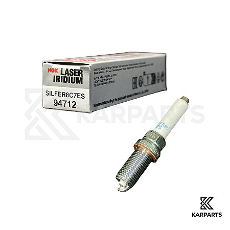Vela de Ignição NGK Laser Iridium Grau 8 SILFER8C7ES Audi RS3 RS7 Golf GTI A3 TT