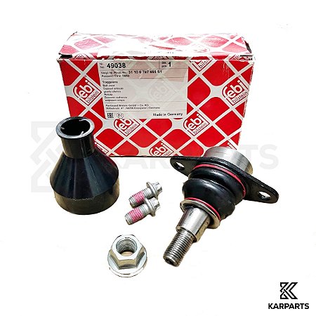 Pivô Suspensão Dianteira Febi Bilstein 49038 BMW 31106787665 X3 X4 F25 F26 2011-2017