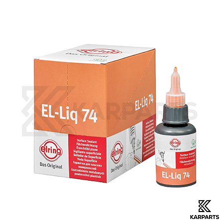 Cola Selante Anaeróbico Junta Tampa Carter EL-Liq 74 Laranja Elring 50ml 461.682