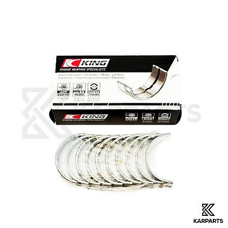 Bronzinas Mancal King Audi/VW 2.0 TSI TFSI EA888 Gen3 211cv 220cv MB5779SM Golf GTI Jetta A3
