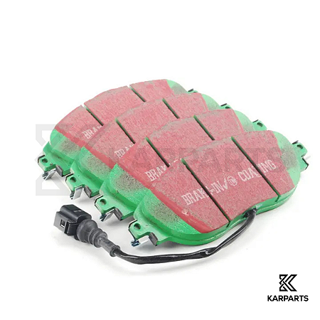 Jogo Pastilha Freio Dianteiro EBC Greenstuff DP22127 Jetta GLI Audi S3 Tiguan