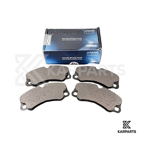 Jogo Pastilha Freio Dianteiro p/ Discos Carbono Pagid Racing RSC1 S4927 Porsche GT3RS GT4RS 911 Turbo S GT2 GT3 GT4