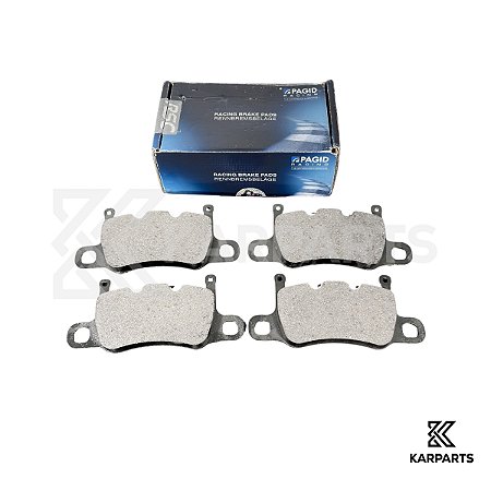 Jogo Pastilha Freio Traseiro p/ Discos Carbono Pagid Racing RSC1 S4927 Porsche GT3RS GT4RS 911 Turbo S GT2 GT3 GT4