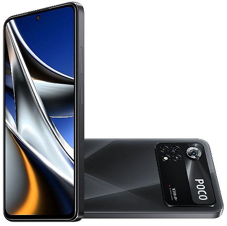 Smartphone Xiaomi POCO X4 Pro 256GB 8GB RAM 5G Tela 6,67" Câmera Tripla + Selfie 16MP Preto