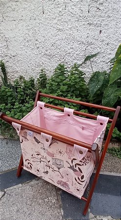 BOLSA PORTA TRICÔ, CROCHÊ, AMIGURUMI, BORDADO