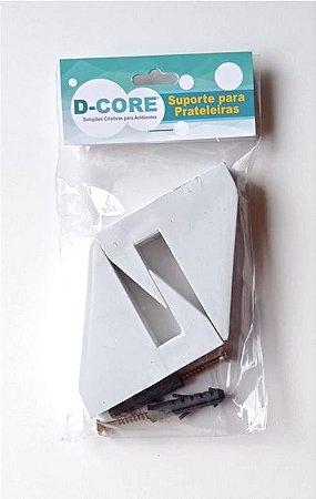 Suportes tucano para Prateleiras com parafusos e buchas DCORE