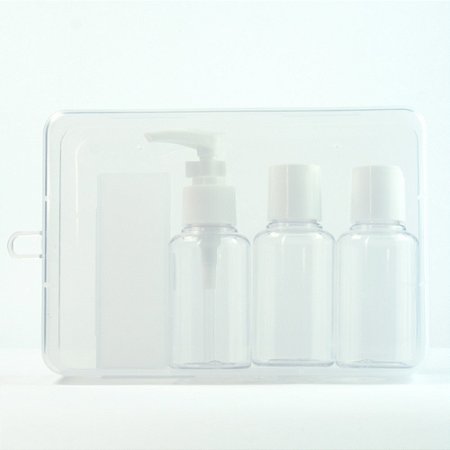 10 Unid - Kit Viagem Maleta c/ 6 pçs