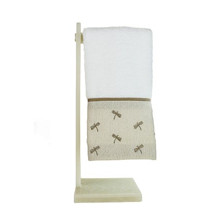 Toalha Lavabo Trussardi - Coleção Linho