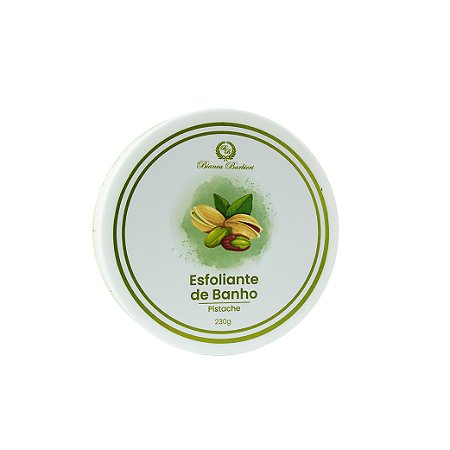 Kit 5 Unidades Esfoliante de Banho 230g – Pistache