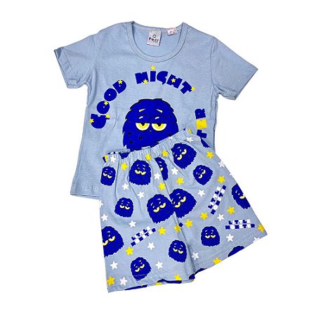 Pijama Curto Infantil Masculino
