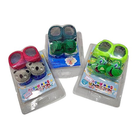 Meias e Pantufas Para Bebê