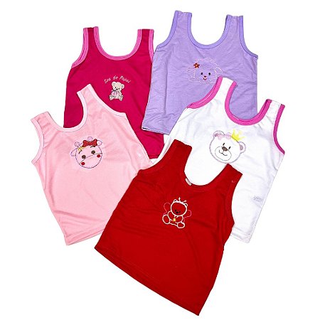 Regatas Para Bebê Feminino