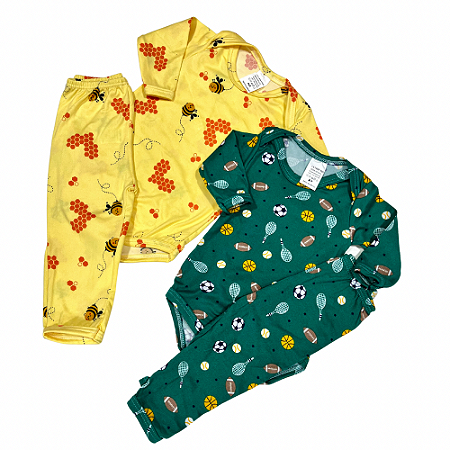 Conjunto Masculino Bebê Até 12 Meses