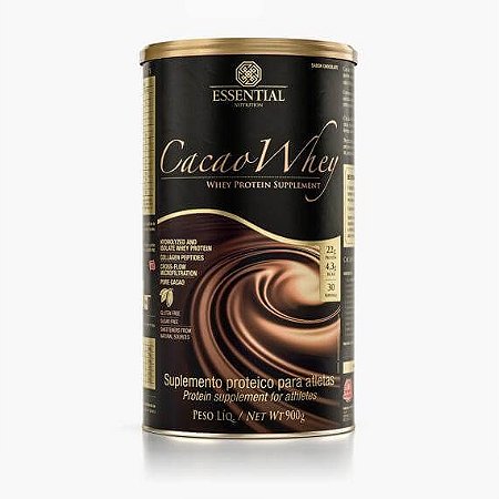 Essential Nutrition - Whey Isolado e Hidrolisado Cacao 900g