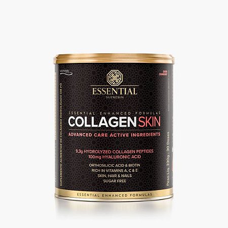 Essential Nutrition Collagen Skin Sabor Cranberry 330g