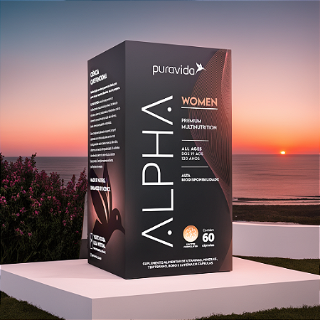 PuraVida Alpha Women 90 cápsulas