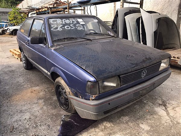 Sucata VW GOL CL 1.6 1992 AZUL 2P Para Retirada de Peças