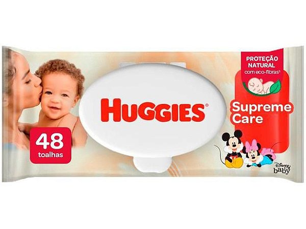 Toalha Umedecida Huggies Supreme Care C/48 Un - FD C/3 Pacotes