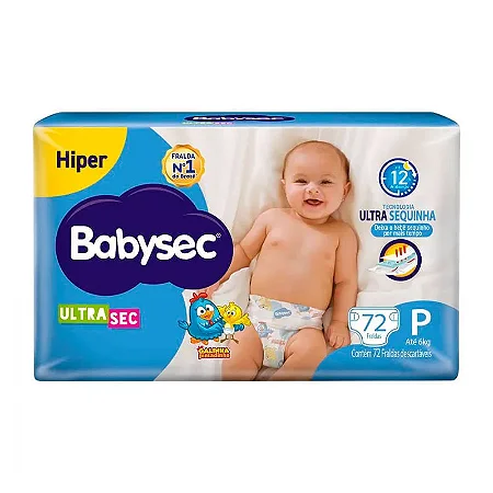 Fralda Infantil Babysec Galinha Pintadinha Hiper