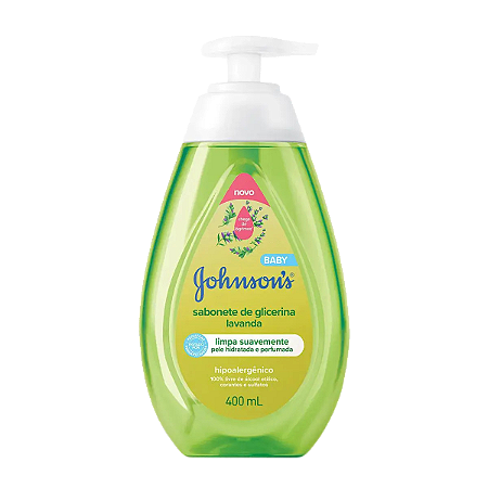 Sabonete Líquido Johnson's Glicerinado Lavanda 400ml