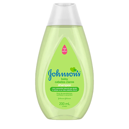 Shampoo Johnson's Cabelos Claros 200ml