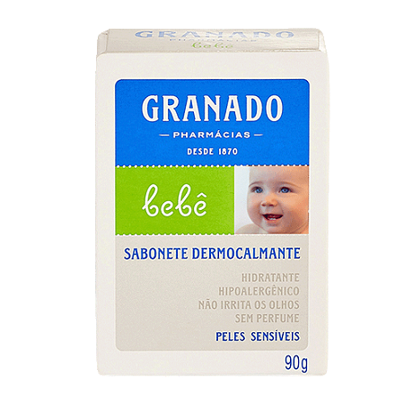 Sab. Barra Granado Peles Sensíveis 90g