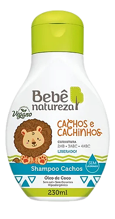 Shampoo Cachos Bebê Natureza 230ml