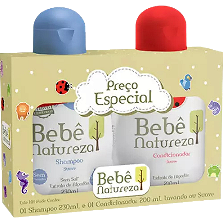 Kit Bebê Natureza (Cond. 200ml+ Sh. 230ml)