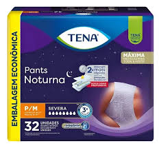 Fralda Geriátrica Tena Pants Noturna C/32