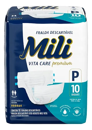 Fralda Mili Vita Care Premium Adulto