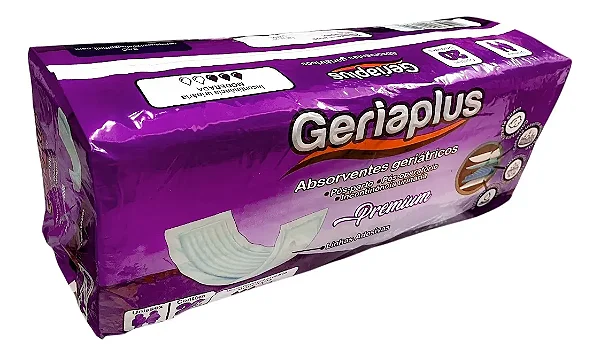 Absorvente Geriaplus C/fita Premium C/20