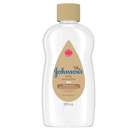 Óleo Johnsons Baby Amêndoas 200ml