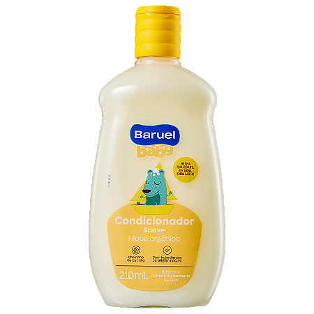Condicionador Infantil Suave 210ml Baruel Baby