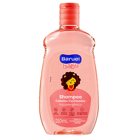 Condicionador Infantil Cabelos Cacheados 210ml Baruel Baby