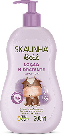 Loção Hidratante Lavanda Skalinha Bebê 200ml
