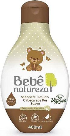 Sabonete Líquido Bebê Natureza Suave 400ml